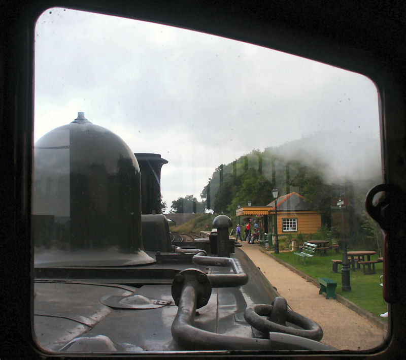 Drivers eye view: ex GWR 0-6-0 pannier tank, No.6412