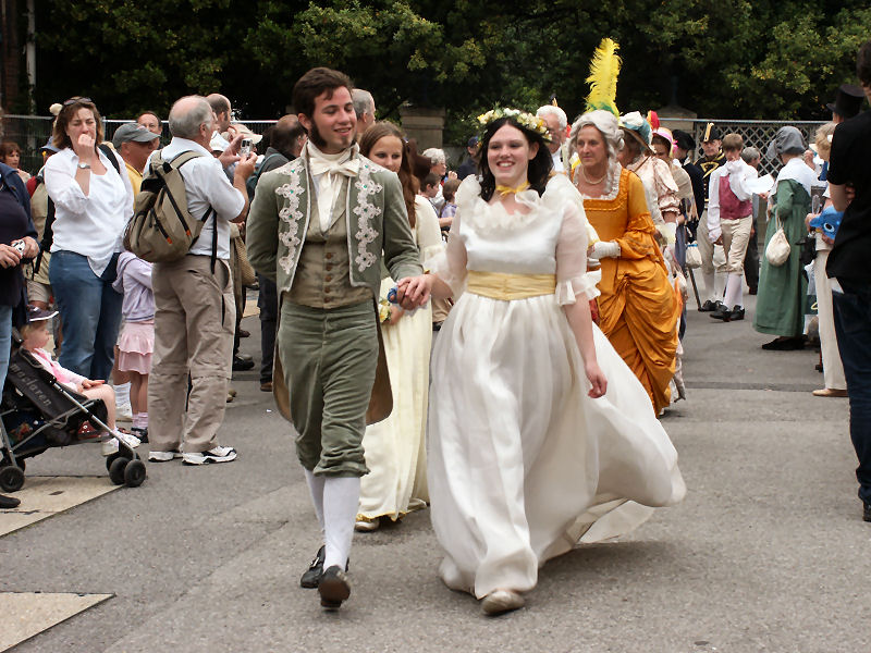 18th century wedding: IFOS 2005